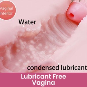 Lubricant-free-vagina